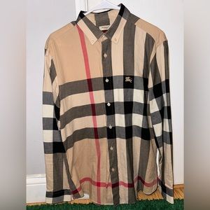 BURBERRY Collard Shirt